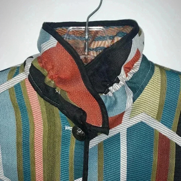 I-Reversibles Ruched Collar Jacket - Picture 7 of 13